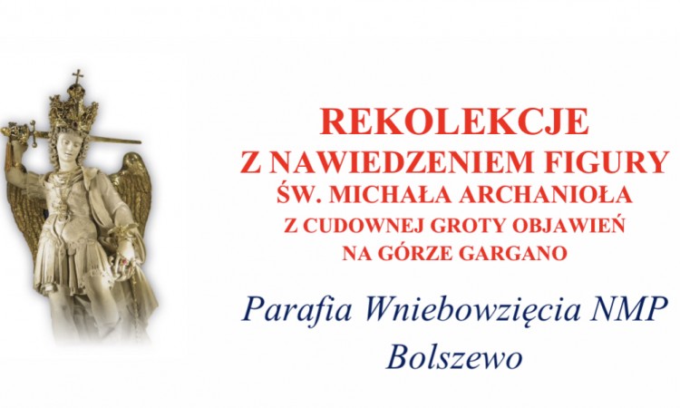 PROGRAM REKOLEKCJI - NAWIEDZENIA