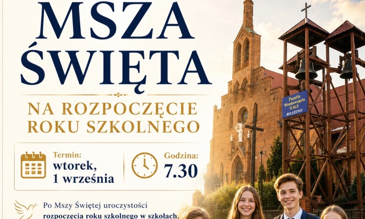 Msza św. na rozpoczecie roku